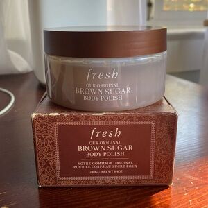 NWT Fresh Brown Sugar Body Polish Exfoliator 8.4 oz